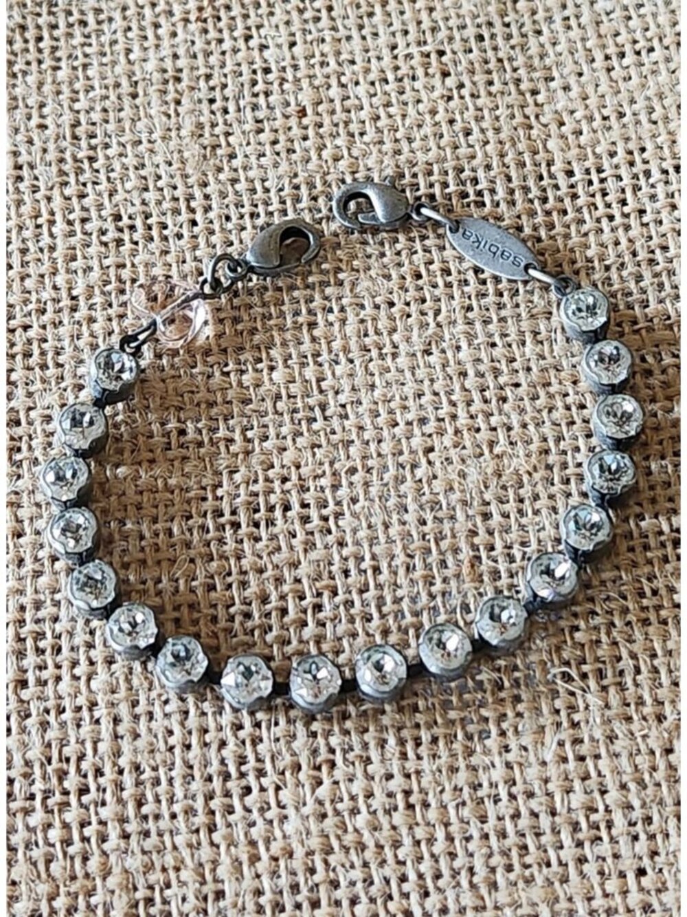 Sabika Small Crystal Clear Bracelet - Picture 1 of 1
